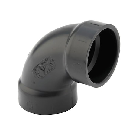 Thrifco Plumbing 2 Inch ABS 1/4 Bend Elbow 6792252